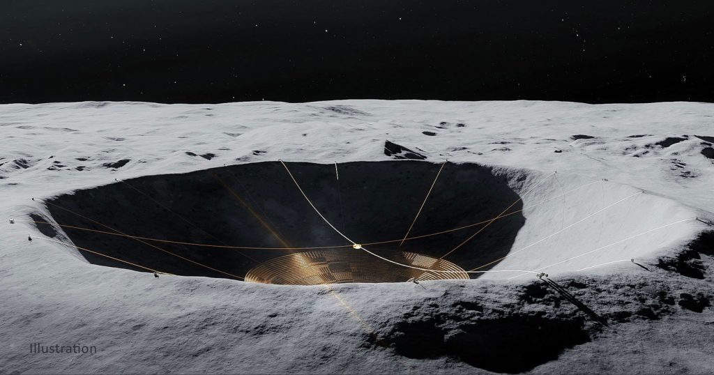 NASA Plans to Build Giant Telescope on Dark Side of the Moon for Good Reason