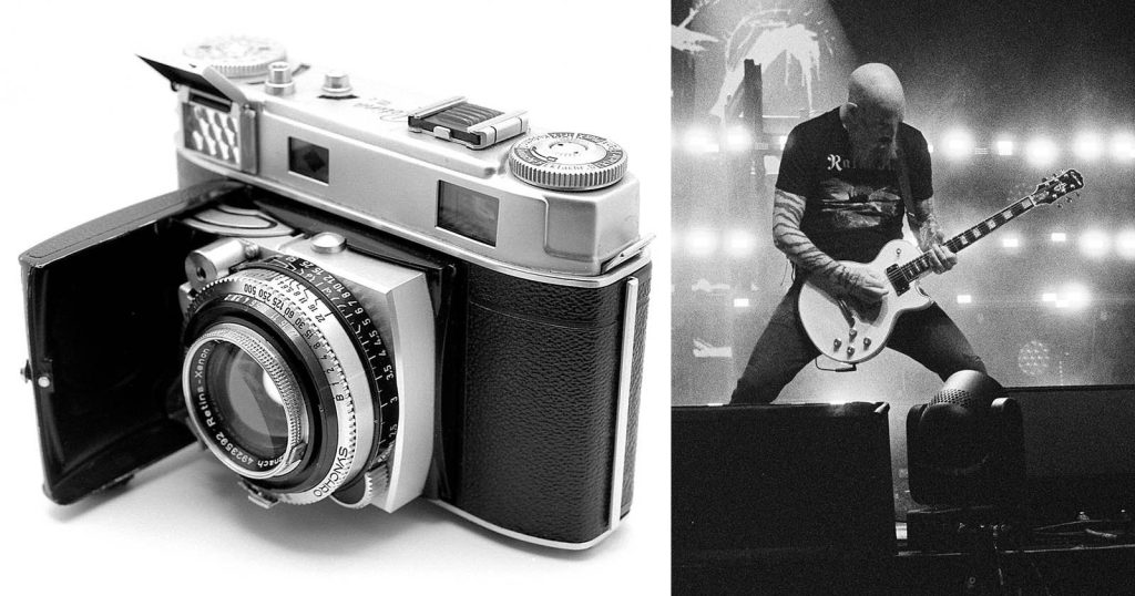 Concert Photography with a 1950s Folding Rangefinder