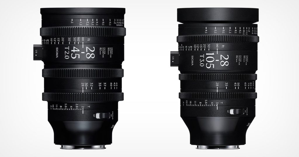 The 28-105mm T3 Will Join the 28-45mm T2 as Sigma’s First AF Cine Line Lenses